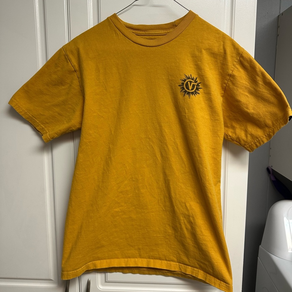 Vans Yellow Graphic T-Shirt